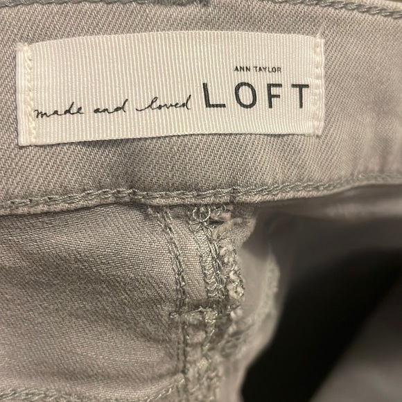 Ann Taylor Loft Women’s Crop Skinny Jeans Size 4 - Picture 3 of 10